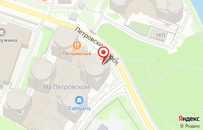 Адвокатская контора Малашин и партнеры на Петровском проспекте на карте