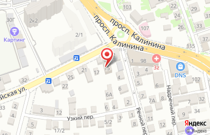 Квартирное бюро Apartment on Pervomayskaya 15 на карте
