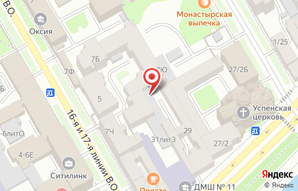 Оздоровительный клуб Второй двор на карте