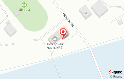Пожарная часть №7 на карте