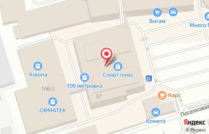 Торгово-сервисный центр МобиСервис на Поселковой улице на карте