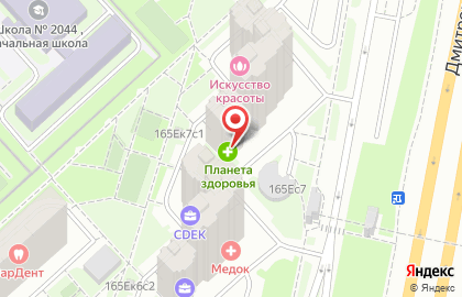 Магазин Мир напитков на Дмитровском шоссе на карте