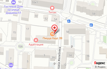 Магазин разливного пива Пивной мир на улице Партизана Железняка на карте
