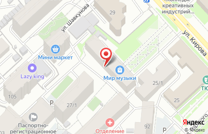 Продуктовый маркет Баракат на карте