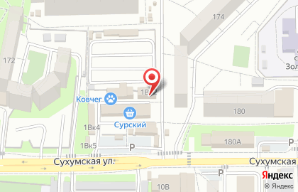 Магазин Табакерка в Первомайском районе на карте
