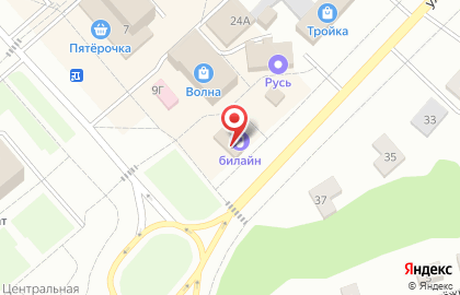 Магазин у дома Бристоль в Козьмодемьянске на карте
