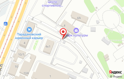 Автостоянка в Кемерово на карте