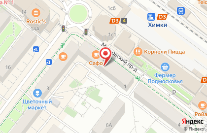 Салон ТОЧКА красоты на Московской улице на карте