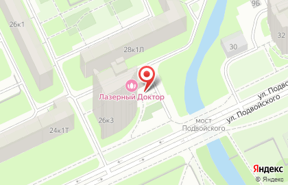 Центр лучевой диагностики Дмитрия Рогацкина на улице Подвойского на карте