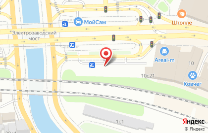 Автосервис Альфа-Авто на Электрозаводской на карте