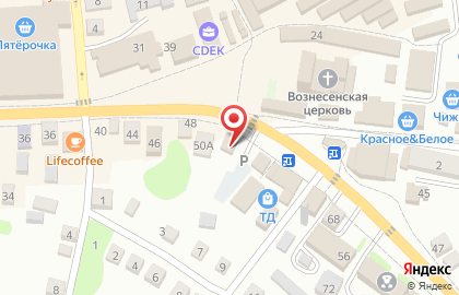Киоск быстрого питания Русский аппетит на Ленинской улице на карте