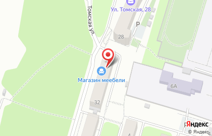 Мебельный магазин в Перми на карте