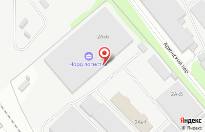 Транспортная компания ЖелдорАльянс в Ленинском районе на карте