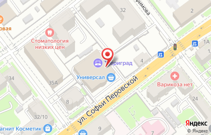Лизинговая компания Европлан на улице Софьи Перовской на карте