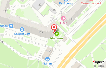 Продуктовый магазин Колбасы на проспекте Гагарина на карте