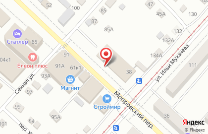 Банкомат СберБанк во 2-ом Мопровском тупике на карте