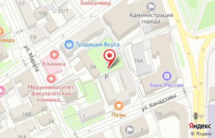 Позная на Канадзавы на карте