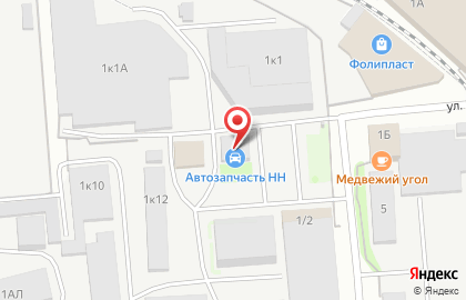 Группа компаний Фрукты и Продукты в Канавинском районе на карте