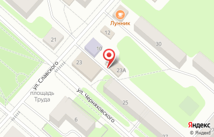 Продуктовый магазин в Ярославле на карте