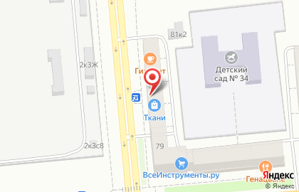 Шарм на Фидерной улице на карте