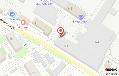 Сервисная фирма СКС-Сибирь на 1-ой Железнодорожной улице на карте