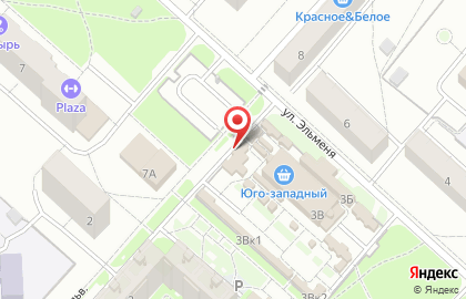 Магазин овощей и фруктов в Чебоксарах на карте