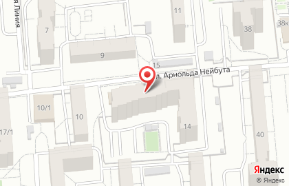 Мясная лавка Мясорубка на улице Арнольда Нейбута на карте