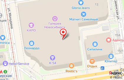 Yota в Новосибирске на карте