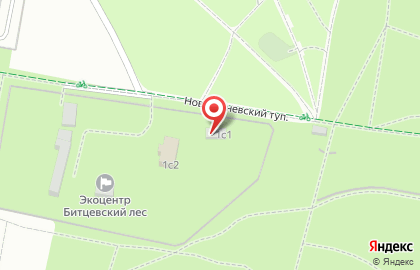 Служба экспресс-доставки DHL на Новоясеневском проспекте на карте