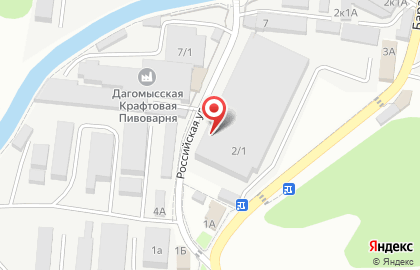 Группа компаний Алеа на Российской улице, 2/1 на карте