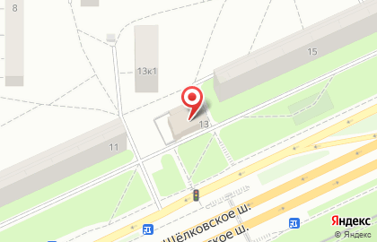Строительная компания Олимпия на Щёлковском шоссе на карте