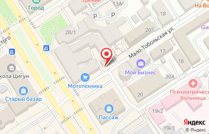 Детский клуб Классики на Мало-Тобольской улице на карте