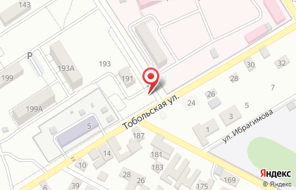 Продовольственный магазин в Грозном на карте