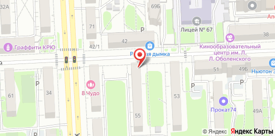 Центр компьютерного сервиса Ай-Линк в Центральном районе на карте