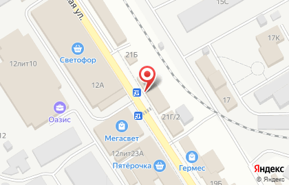 Магазин рыболовных принадлежностей Улов на Рыбинской улице на карте