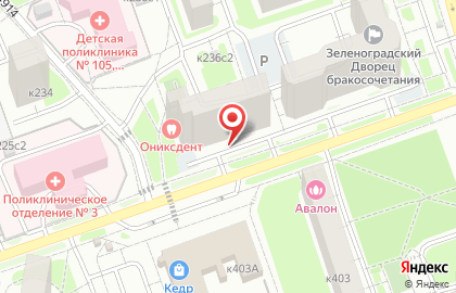Страховой брокер Бюро страховой информации в Зеленограде на карте