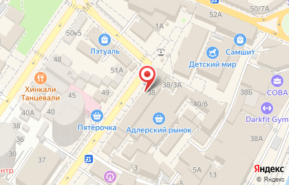 Магазин профессиональной косметики и оборудования Локон на Демократической улице на карте