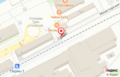Пермский линейный отдел МВД России на транспорте в Перми на карте