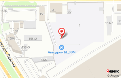 Автошкола Барнаульский центр Высшего Водительского Мастерства в Барнауле на карте