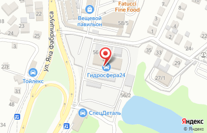 Автошкола Джек Сочи в Хостинском районе на карте