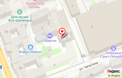 Клиника LaserStudio на Петроградской на карте