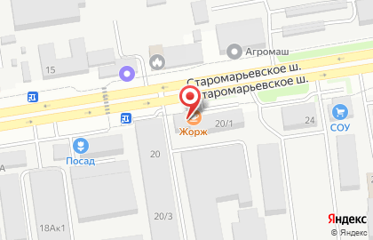 Кафе-бар Жорж на карте