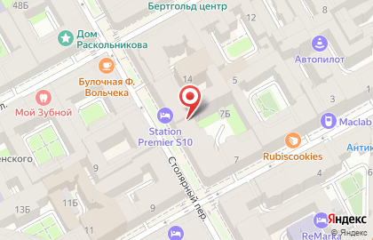 Центр квестов iLocked на метро Спасская на карте