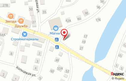 Мясная лавка на Набережной улице на карте