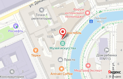 Теплоходное товарищество Петроград в Адмиралтейском районе на карте
