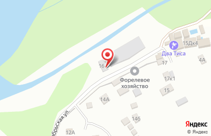 Форелевое хозяйство Солох-Аул на карте