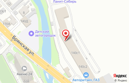 Ателье Сибирские Меха на карте