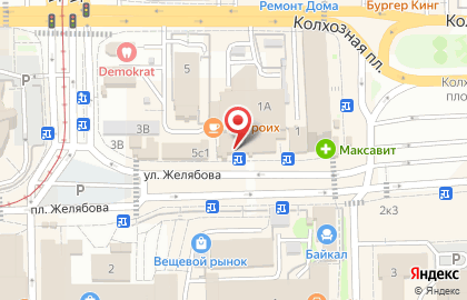 Оператор связи МТС на улице Кашена на карте