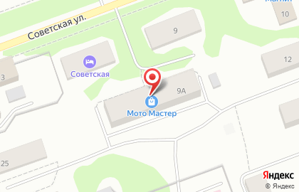 Парикмахерская Цирюльня на Советской улице на карте