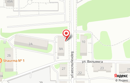 Продуктовый магазин Бриз в Орджоникидзевском районе на карте